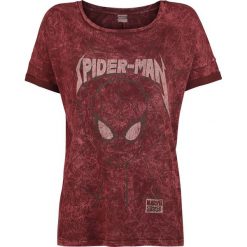 Bluzki asymetryczne: Spider-Man Web Koszulka damska czerwony
