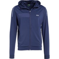 Bejsbolówki męskie: BOSS ATHLEISURE SAGGYTECH SLIM FIT Bluza rozpinana dark blue