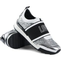 Sneakersy Love Moschino. Szare sneakersy damskie Love Moschino. Za 449,00 zł.