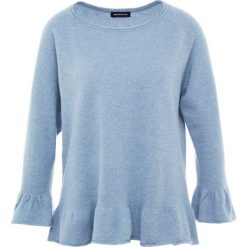 Repeat Sweter smoke. Niebieskie swetry klasyczne damskie marki Repeat, z wełny. Za 759,00 zł.