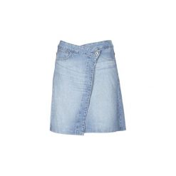 Spódnice krótkie G-Star Raw ARC WRAP SKIRT. Niebieskie spódniczki damskie G-Star RAW, bez wzorów, retro, krótkie, mini. Za 319,20 zł.