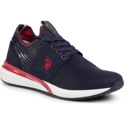 Sneakersy U.S. POLO ASSN. - Tevez2 FELIX4048S8/MY3 Dkbl. Niebieskie sneakersy męskie U.S. Polo Assn., na co dzień, bez wzorów, z tworzywa sztucznego, eleganckie, bez zapięcia. Za 379,00 zł.