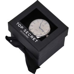 Zegarek na rękę czarny. Czarne zegarki męskie Top Secret. W wyprzedaży za 29,99 zł.