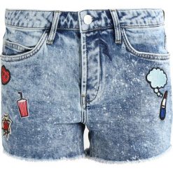 Bermudy damskie: Rich & Royal Szorty jeansowe denim blue