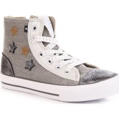 Trampki dziewczęce na suwak szare Big Star AA374068 30. Szare trampki dziewczęce BIG STAR, bez wzorów, bez zapięcia. Za 60,00 zł.
