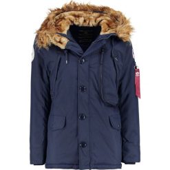 Alpha Industries Kurtka zimowa replica blue. Niebieskie marynarki męskie Alpha Industries, na zimę, xl, bez wzorów, z poliesteru. Za 899,00 zł.