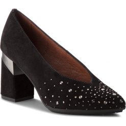 Półbuty HISPANITAS - Lino-7 HI87956 Black. Czarne półbuty damskie Hispanitas, z aplikacjami, ze skóry, eleganckie, bez obcasa, na obcasie, bez zapięcia. W wyprzedaży za 309,00 zł.