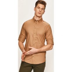 Blend - Koszula. Pomarańczowe koszule męskie Blend, s, bez wzorów, z bawełny, casualowe, button down, z długim rękawem. Za 169,90 zł.