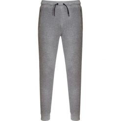 Spodnie EA7 EMPORIO ARMANI. Szare spodnie męskie EA7 Emporio Armani, z nadrukiem, z tkaniny. W wyprzedaży za 378,00 zł.