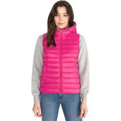Tommy Hilfiger Essentials Kamizelka Różowy. Różowe kurtki damskie TOMMY HILFIGER, bez wzorów, z materiału. Za 686,95 zł.