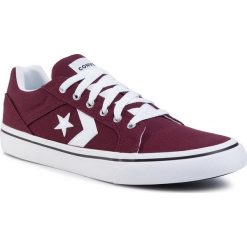 Tenisówki CONVERSE - 167010C Maroon. Czerwone półbuty męskie Converse, bez wzorów, z gumy, bez zapięcia. Za 199,99 zł.