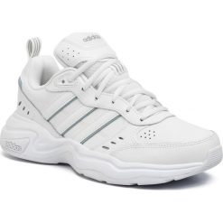 Buty adidas - STRUTTER EG2692 White. Białe buty sportowe damskie Adidas, bez wzorów, ze skóry, sportowe. Za 229,99 zł.