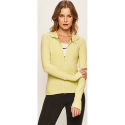 Nike - Bluza. Zielone bluzy damskie Nike, s, bez wzorów, z elastanu, bez rękawów, z kapturem. Za 249,90 zł.