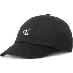 Czapka z daszkiem CALVIN KLEIN JEANS - Monogram Baseball Cap IU0IU00132 BEH. Czarne czapki damskie Calvin Klein Jeans, bez wzorów, z bawełny. Za 119,00 zł.