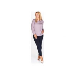 Elegancka bluzka z wiązaniem przy dekolcie. Brązowe bluzki damskie marki Bird, bez wzorów, eleganckie, bez kołnierzyka, bez rękawów. Za 123,00 zł.