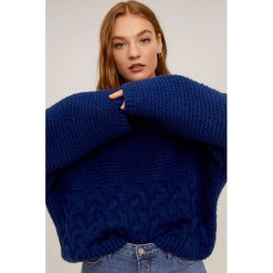 Mango - Sweter Brava. Zielone swetry damskie Mango, s, bez wzorów, z poliesteru, bez rękawów, bez kaptura. Za 139,90 zł.
