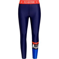 Leginsy P.E NATION KICKER. Niebieskie legginsy sportowe damskie Pe Nation, bez wzorów, z tkaniny. W wyprzedaży za 420,00 zł.
