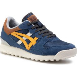 Sneakersy ONITSUKA TIGER - Tiger Horizonia 1183A206 Midnight Blue/Citrus. Niebieskie sneakersy męskie Onitsuka Tiger, na co dzień, bez wzorów, z zamszu, eleganckie, bez zapięcia. Za 419,00 zł.