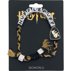 Harry Potter Hufflepuff Bransoletka czarny/żółty. Żółte bransoletki damskie marki Harry Potter, z bawełny. Za 62,90 zł.