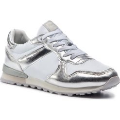 Sneakersy PEPE JEANS - Verona W Greek PLS30873 Silver 934. Szare półbuty damskie Pepe Jeans, z jeansu. W wyprzedaży za 219,00 zł.
