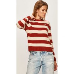 G-Star Raw - Sweter. Czerwone swetry damskie G-Star RAW, s, bez wzorów, z wełny, retro, bez rękawów, bez kaptura. W wyprzedaży za 239,90 zł.
