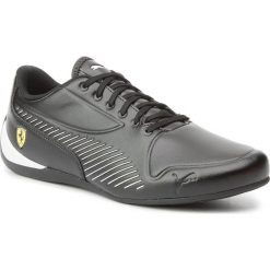 Sneakersy PUMA - Sf Drift Cat 7S Ultra 306424 05 Puma Black/Puma White. Czarne sneakersy męskie Puma, na co dzień, bez wzorów, ze skóry ekologicznej, eleganckie, bez zapięcia. W wyprzedaży za 299,99 zł.