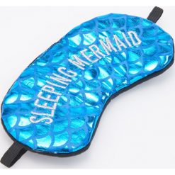 Bielizna dziewczęca: Maska do spania sleeping mermaid – Niebieski