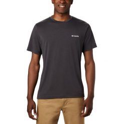 Koszulka Columbia Maxtrail™ SS Logo Tee 1883433011. Szare koszulki męskie Columbia, m, bez wzorów, bez kołnierzyka, bez rękawów. Za 126,99 zł.