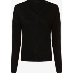 Opus - Sweter damski – Senkina, czarny. Czarne swetry damskie Opus, bez wzorów, z wiskozy, eleganckie, bez rękawów, bez kaptura. Za 229,95 zł.