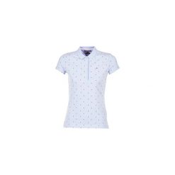 Koszule nocne i halki: Koszulki polo z krótkim rękawem Tommy Hilfiger NEW-CHIARA-STR-PQ-PRT-POLO