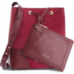 Torebka MICHAEL MICHAEL KORS - Cary 30F8G0CM2S Maroon/Oxbld. Czerwone torebki klasyczne damskie marki MICHAEL Michael Kors, bez wzorów, ze skóry, na ramię, bez dodatków. Za 1419,00 zł.