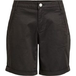 VILA Damskie szorty Chino Rwre New Short s-Noos Black (rozmiar 34). Czarne szorty damskie Vila, s, bez wzorów, eleganckie. W wyprzedaży za 114,00 zł.