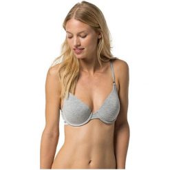 Tommy Hilfiger Kobiety Biustonosz Iconic Bawełniana Koszulka Biustonosz 1387904876-4 Grey Heather (Rozmiar 70a). Szare biustonosze marki TOMMY HILFIGER, z bawełny. W wyprzedaży za 149,00 zł.