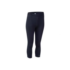 Legginsy 3/4 Do Gry W Koszykówkę Damskie Czarne. Czarne legginsy damskie TARMAK, s, bez wzorów, z elastanu. Za 39,99 zł.