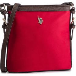 Torebka U.S. POLO ASSN. - Houston S Crossbody Bag BEUHU0573WIP400 Nylon/Pu Red. Czerwone listonoszki damskie U.S. Polo Assn., bez wzorów, ze skóry ekologicznej, bez dodatków. W wyprzedaży za 149,00 zł.