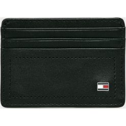 Tommy Hilfiger - Portfel. Czarne portfele męskie marki TOMMY HILFIGER, bez wzorów, z materiału. Za 179,90 zł.