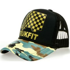Czapka męska trucker snapback (hx0163). Szare czapki z daszkiem męskie marki Dstreet, moro, eleganckie. Za 39,99 zł.