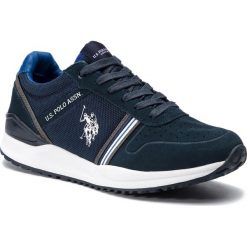 Sneakersy U.S. POLO ASSN. - Wayron1 YBRA4105W8/ST2 Dkbl. Niebieskie sneakersy męskie U.S. Polo Assn., na co dzień, bez wzorów, z zamszu, eleganckie, bez zapięcia. W wyprzedaży za 269,00 zł.