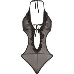 Body i gorsety: Body ze stringami bonprix czarny