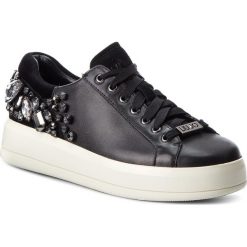 Sneakersy LIU JO - Kim 08 B68021 P0102 Black 22222. Czarne półbuty damskie Liu Jo, ze skóry. W wyprzedaży za 449,00 zł.