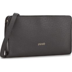 Torebka LIU JO - S Cross Body Manhat A18187 E0499 Nero 22222. Czarne listonoszki damskie marki Liu Jo, ze skóry ekologicznej. W wyprzedaży za 309,00 zł.