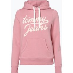 Bluzy damskie: Tommy Jeans – Damska bluza nierozpinana, różowy
