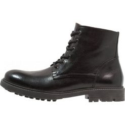Buty zimowe męskie: Zign Botki sznurowane black
