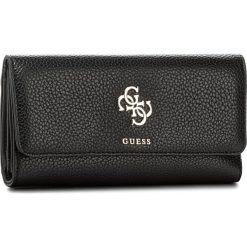 Portfele damskie: Duży Portfel Damski GUESS – Dania Slg SWVG69 57650 BLA