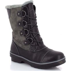 Kozaki "Sylvie" w kolorze szarym. Szare buty zimowe damskie Kimberfeel. W wyprzedaży za 346,95 zł.