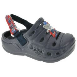 Beppi Sandały Chłopięce Eva Clog 19 Niebieskie. Niebieskie sandały chłopięce BEPPI, z tkaniny, bez zapięcia. Za 42,00 zł.