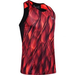 Under Armour Qualifier Iso-Chill Podkoszulek Czarny Czerwony. Czerwone podkoszulki męskie Under Armour, l, bez wzorów, z elastanu, bez rękawów. Za 240,95 zł.