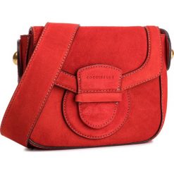 Torebka COCCINELLE - DS1 Vega Suede E1 DS1 55 01 01 Coouelicot R09. Czerwone listonoszki damskie marki Coccinelle, ze skóry. Za 1099,90 zł.