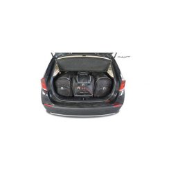 BMW X1, 2009-2015 TORBY DO BAGAŻNIKA 4 SZT KJUST - 7007018. Czarne torby podróżne marki KJUST, bez wzorów, z kauczuku, klasyczne. Za 1049,00 zł.