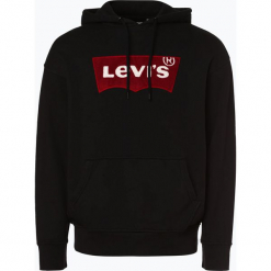 Levi's - Męska bluza nierozpinana, czarny. Bluzy męskie Levi's®. Za 199,95 zł.